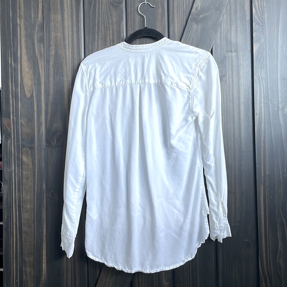 White Long Sleeve Top -  XS - Picture 5 of 5